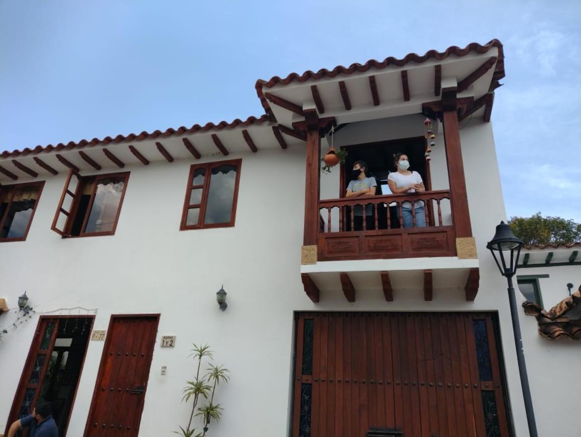 Apartamento Balcones De La Villa 2 Виля Де Лейва Екстериор снимка