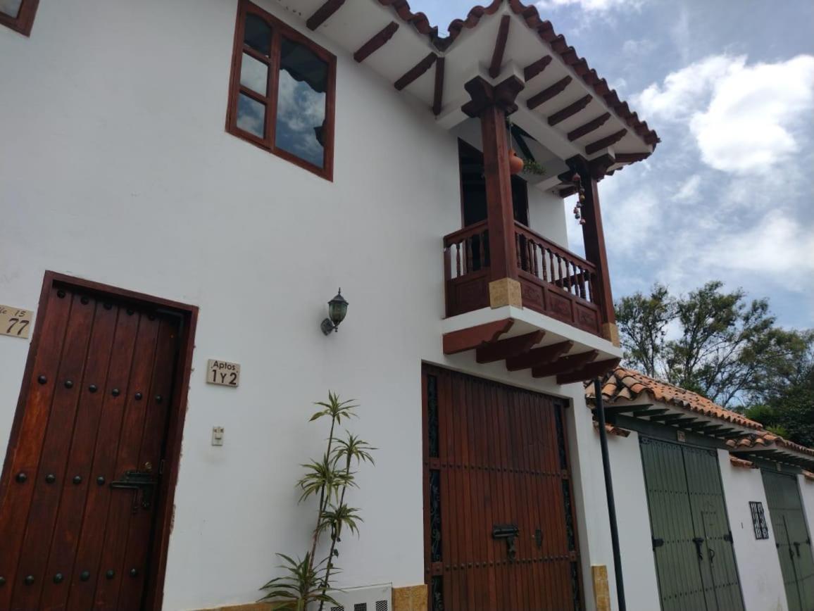 Apartamento Balcones De La Villa 2 Виля Де Лейва Екстериор снимка